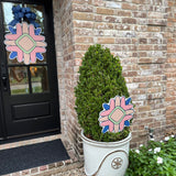 Round Top Wildflower Pot Stake - HTH x Lauren Clyburn Art
