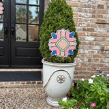 Round Top Wildflower Pot Stake - HTH x Lauren Clyburn Art