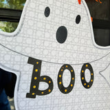 Spooky Rattan Cane Ghost Door Hanger