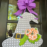 Maleficient Rattan Witch Hat Door Hanger