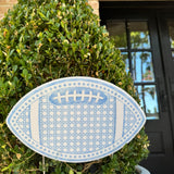 Rattan Football with Dots Pot Stakes - Multiple Colorways