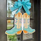 Wildflower Boots Single Door - HTH x Lauren Clyburn Art