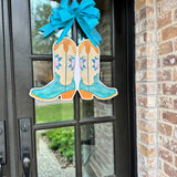 Wildflower Boots Single Door - HTH x Lauren Clyburn Art