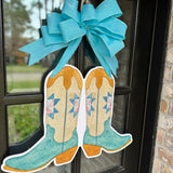 Wildflower Boots Single Door - HTH x Lauren Clyburn Art