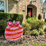 Silvey Jane Pumpkin Yard Stake - Porch Pumpkins x HTH