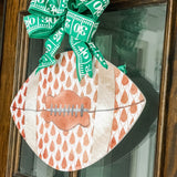 Justin Football Door Hanger