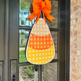 Randy Rattan Cane Candy Corn Door Hanger