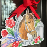 Kentucky Derby Door Hanger