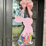 Tobacco Leaf Bunny Door Hanger - Stylin' Brunette x HTH