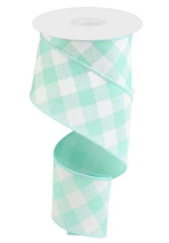 Mint Green and White Gingham.JPG