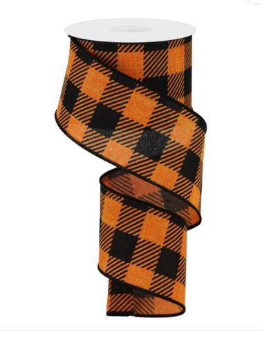 Orange and Black Gingham.JPG