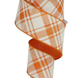 Orange and White Printed Plaid.JPG