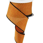 Orange with Black Swiss Dots.JPG