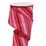 Pink and Red Multi Diagonal Stripes.JPG