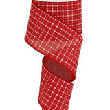 Red with White Embroidered Squares.JPG