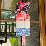 Reid Patriotic Popsicle Door Hanger