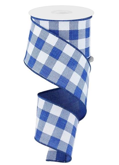 Royal Blue and White Gingham.JPG