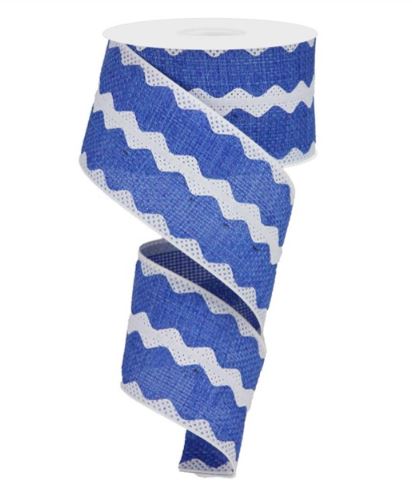 Royal Blue and White Ric Rac.JPG